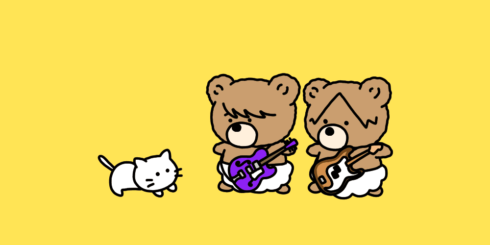 猫を見つめている